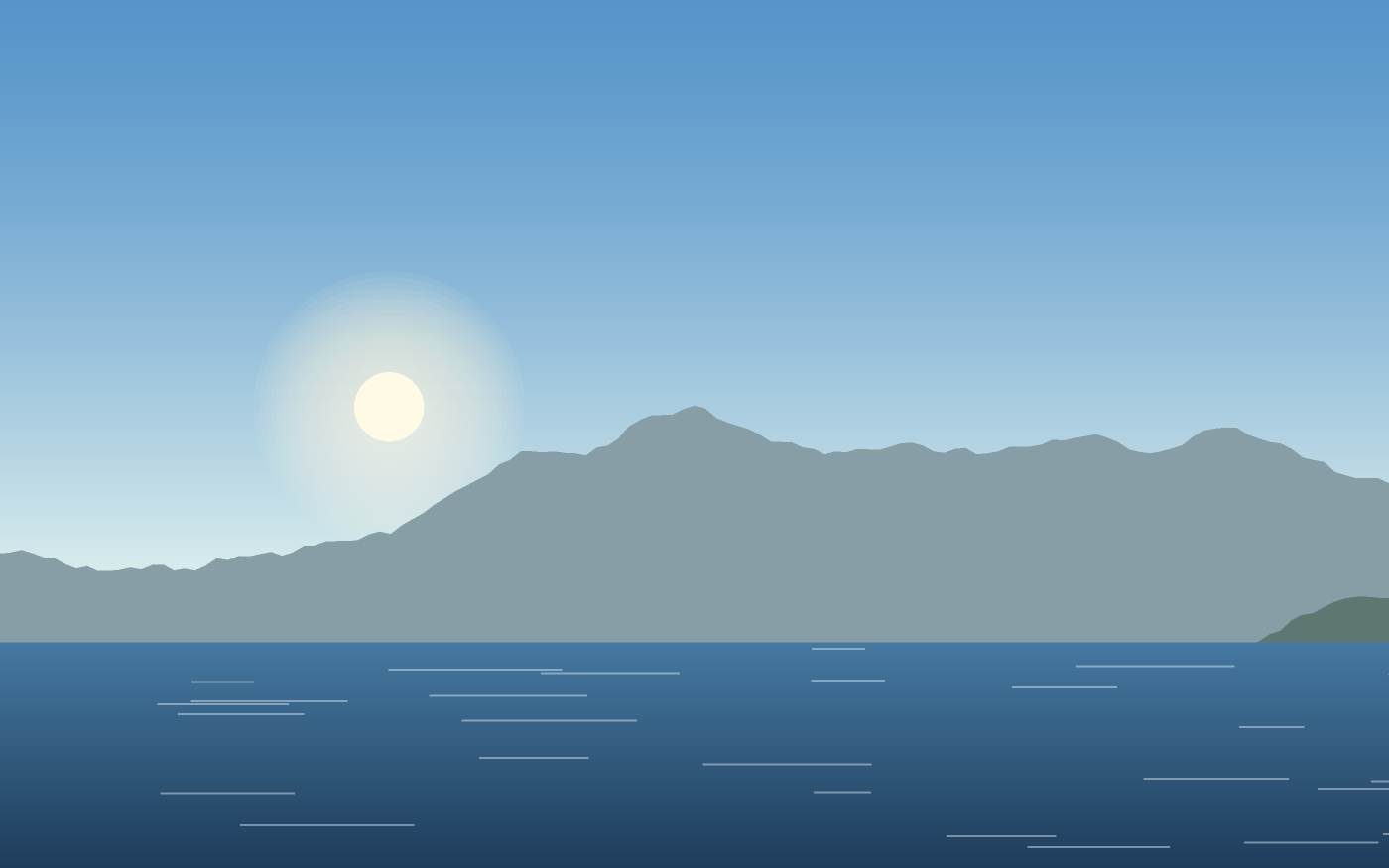 Ilustrace krajiny