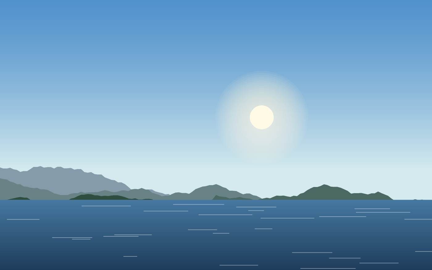 Landschaftsillustration