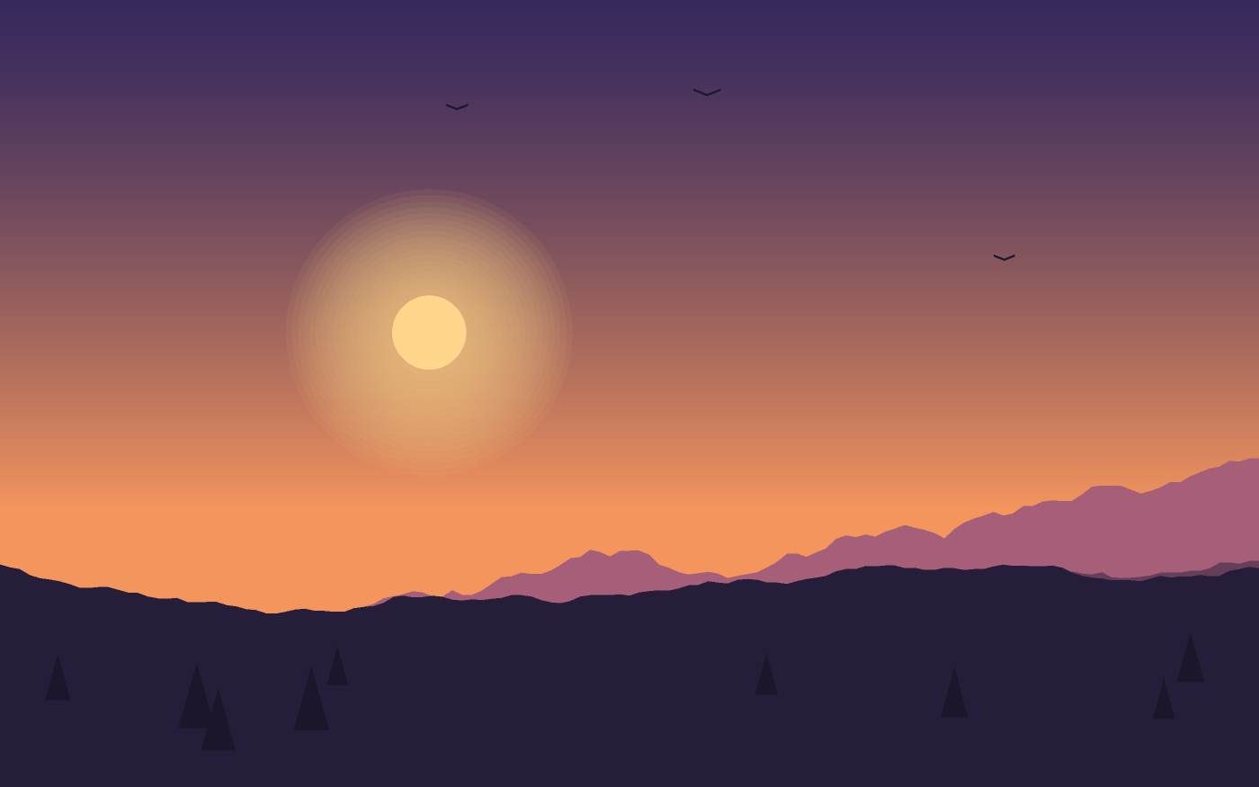 Landskabsillustration