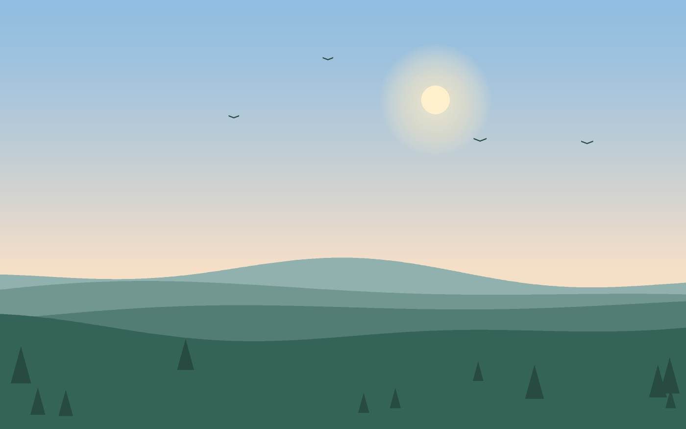 Landskabsillustration