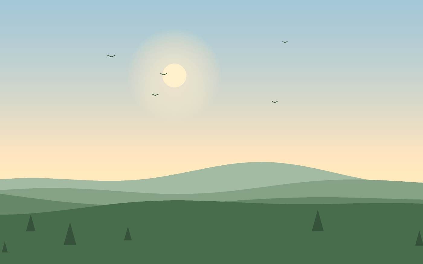 Landskabsillustration