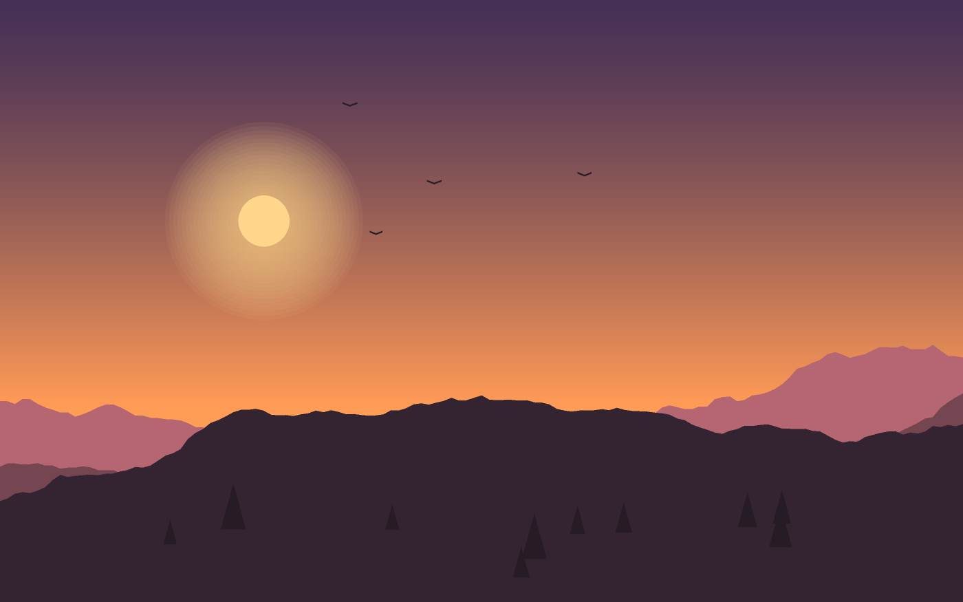 Illustration de paysage