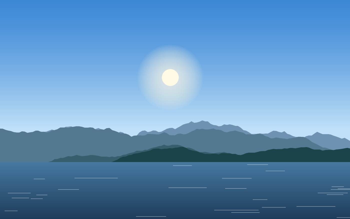 Ilustracja krajobrazu