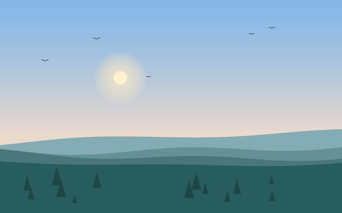 Landskapsillustration