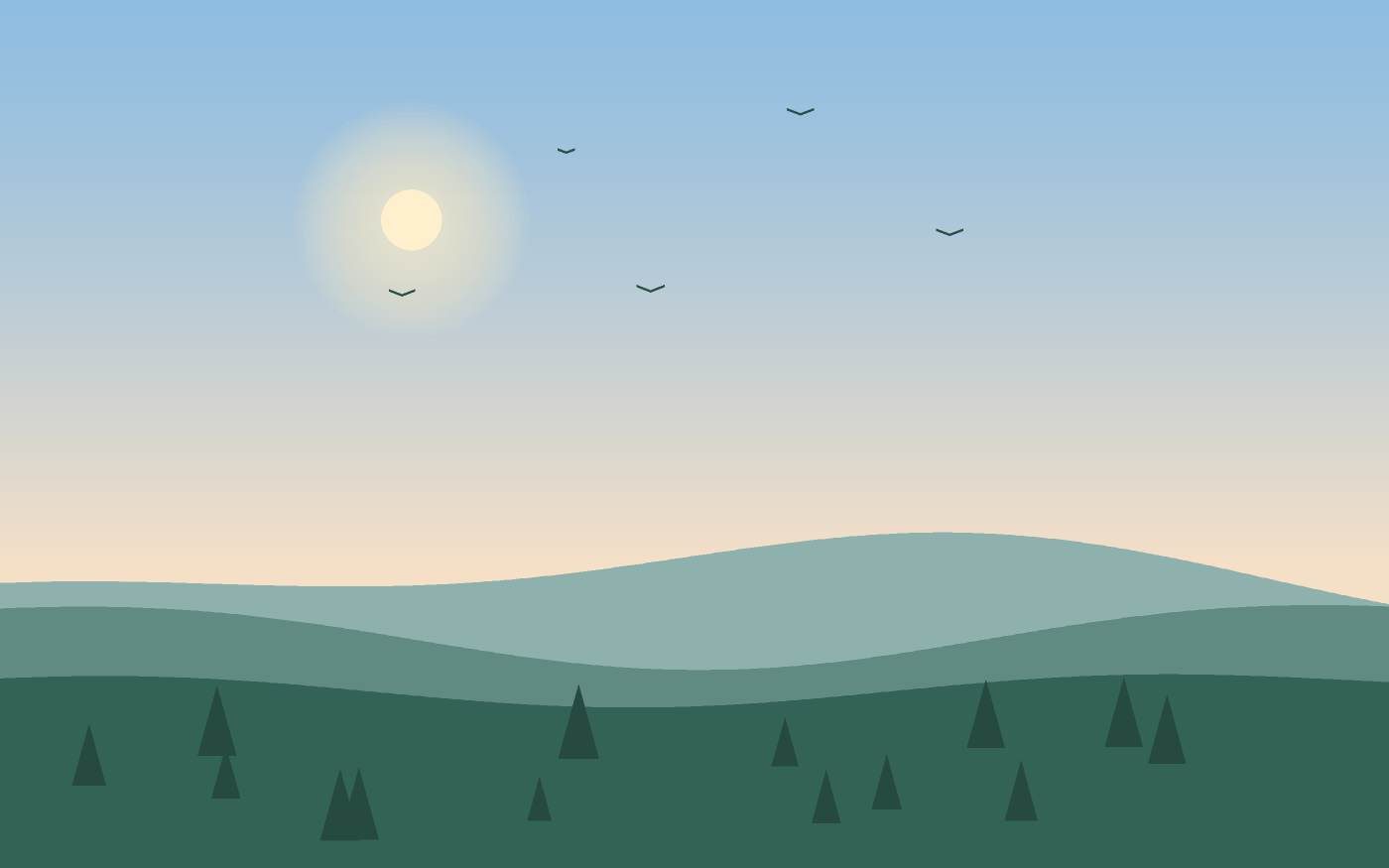 Landscape illustration