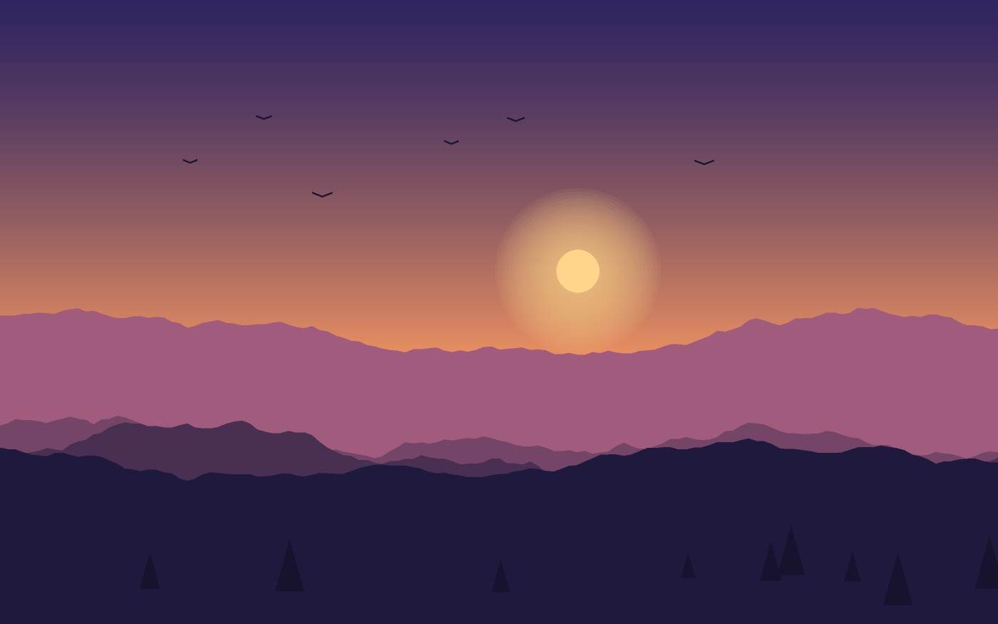 Landscape illustration