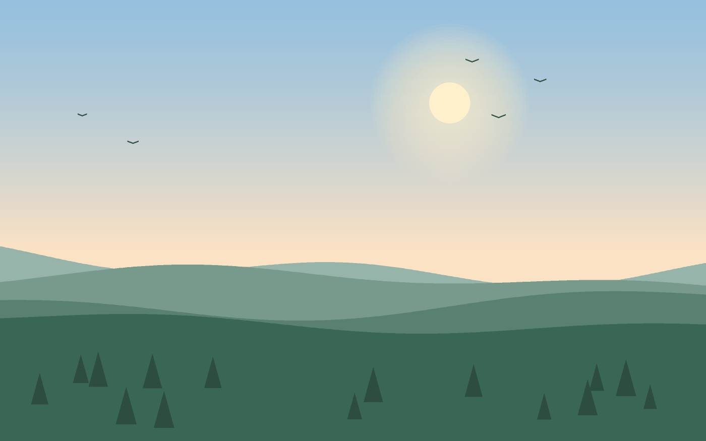 Landscape illustration